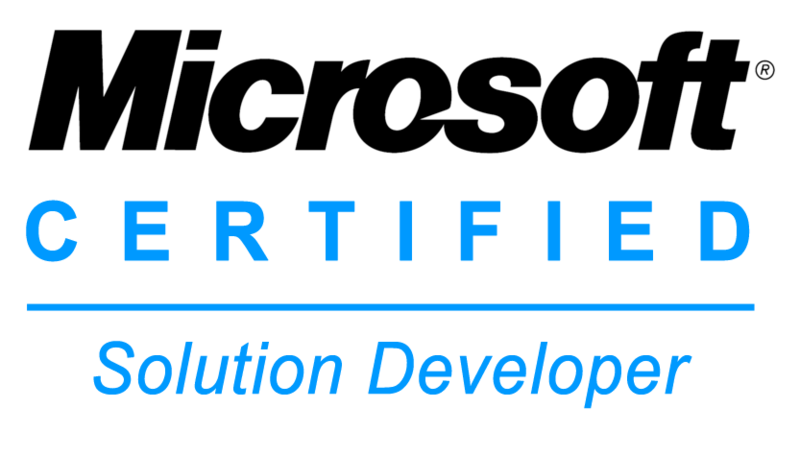 Microsoft Certified Solution Developer